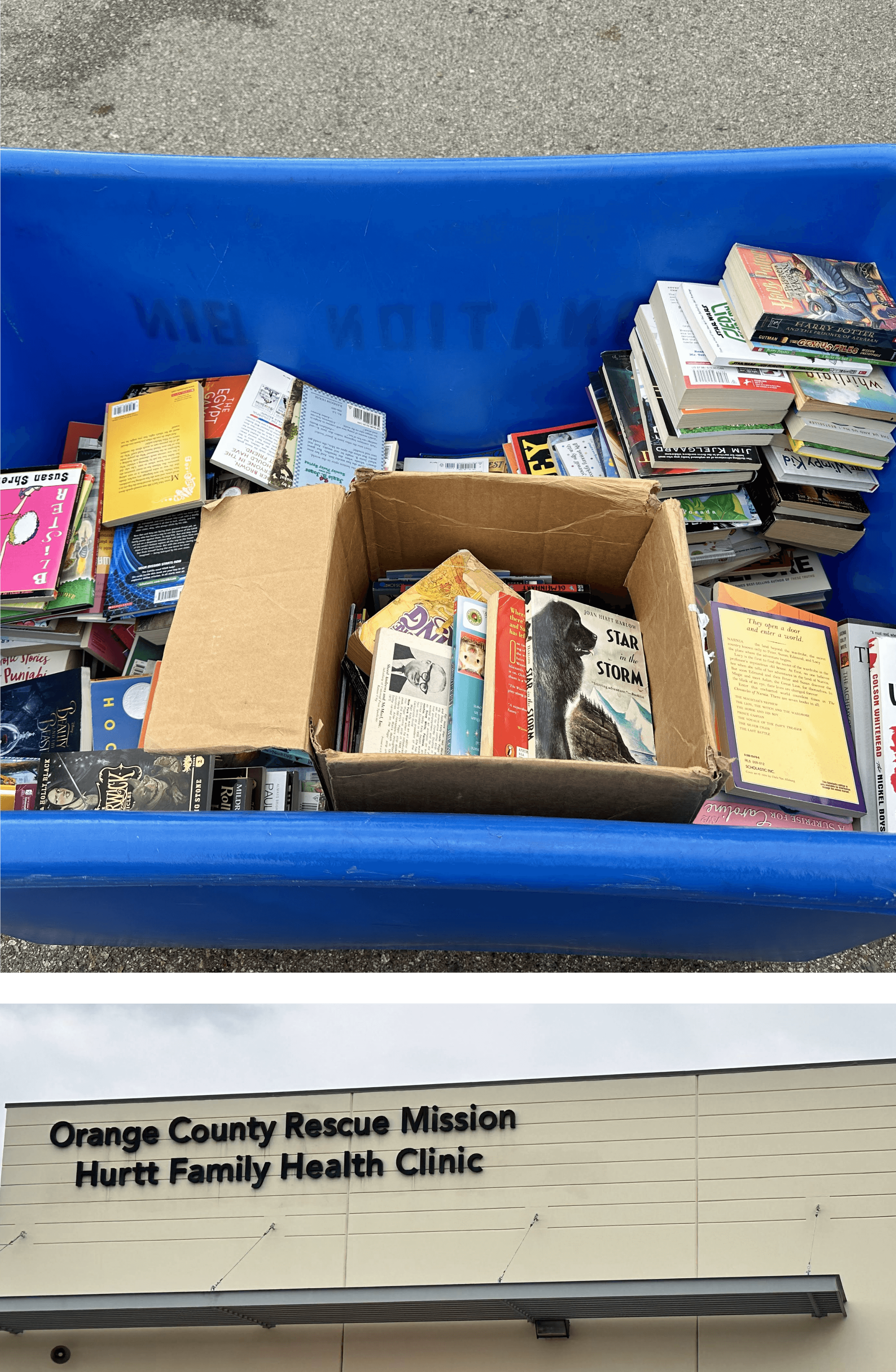 OC Rescue Mission - Book Drive
